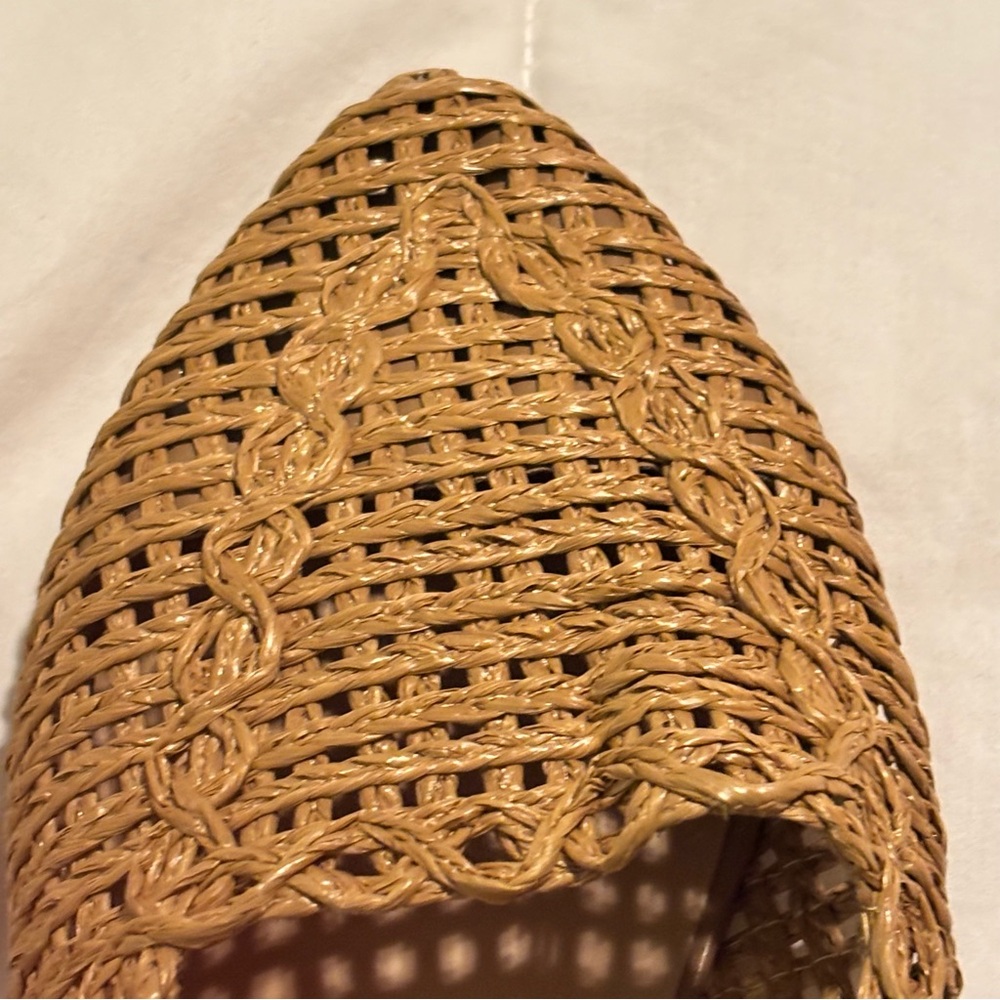 Woven Tan Flats